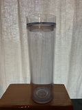 Plastic double walled tumblers