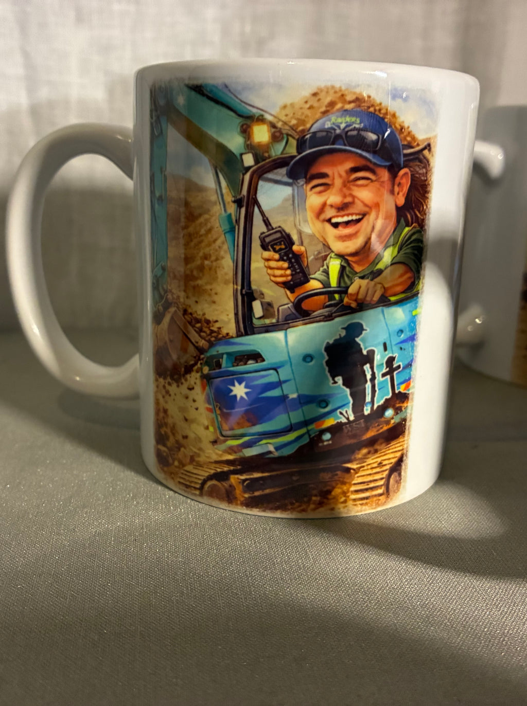 cartoon mugs