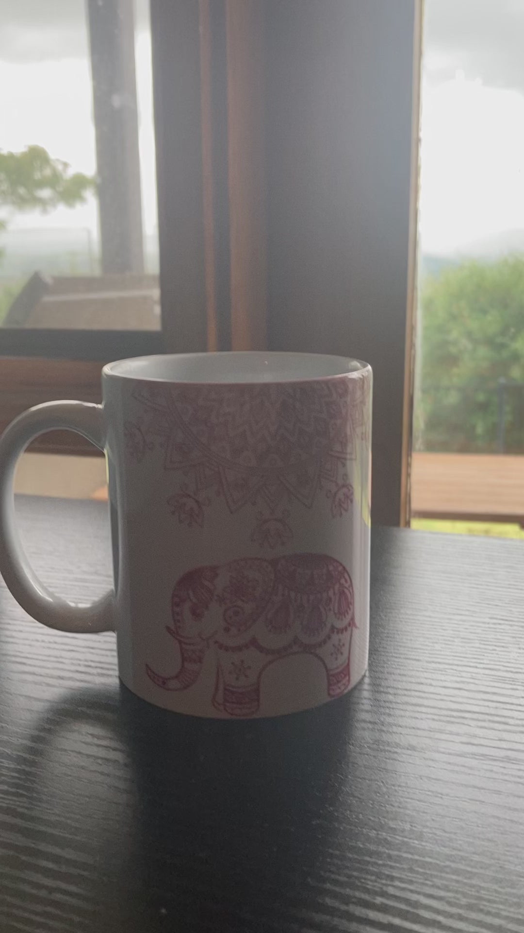 Fully personalised photo mug